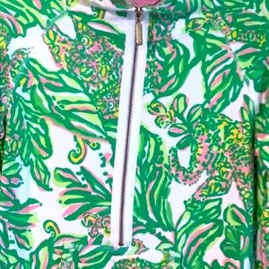 Lilly Pulitzer “Seeing Pink Elephants” Popover SZ S